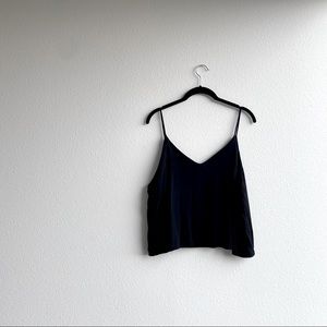 CJLA "Beth" Tank Top, Black - Carly Jean Los Angeles.